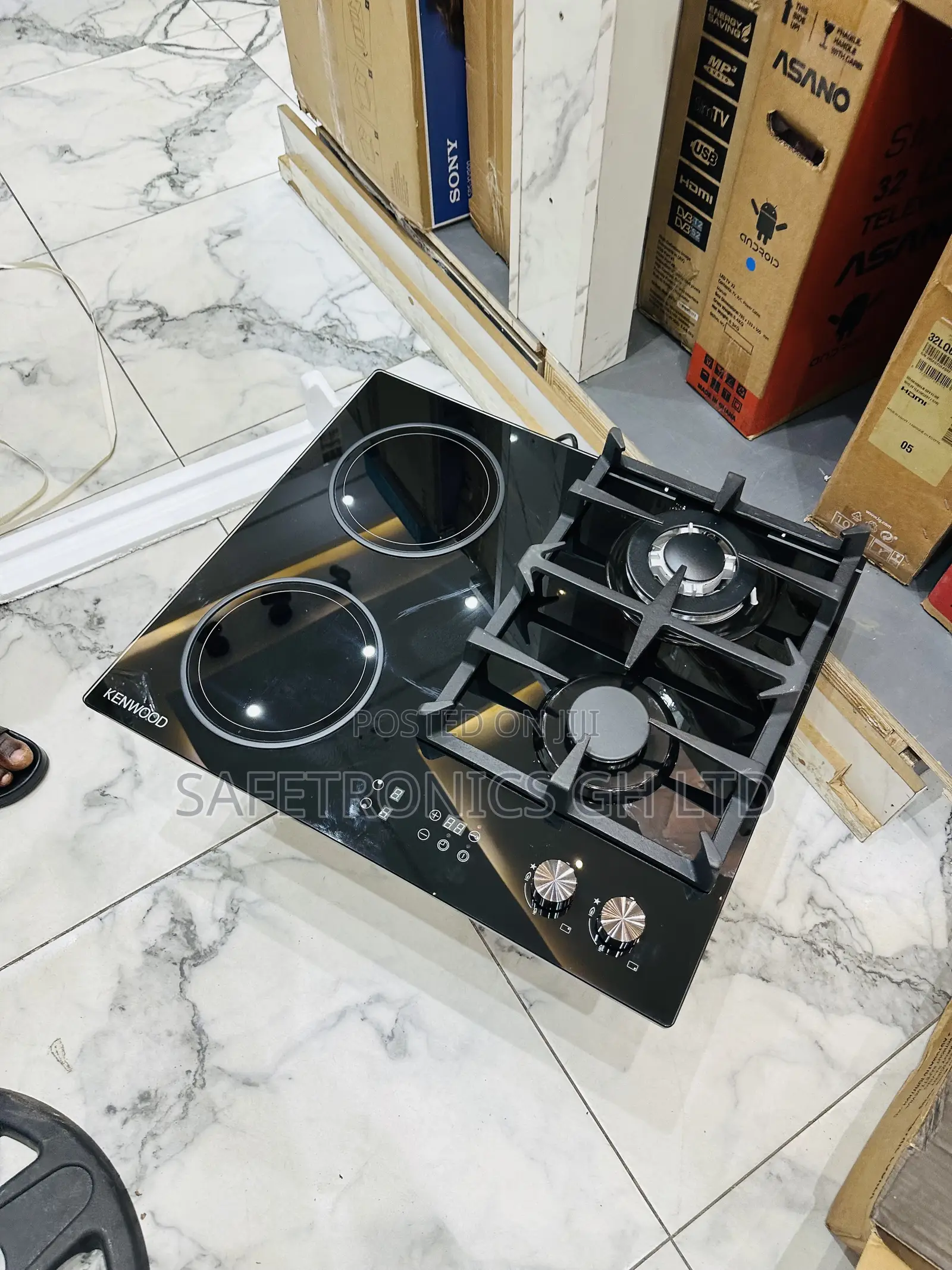 Very Cool Price Kenwood Gas Electric Hob 2-2 Stove Burner