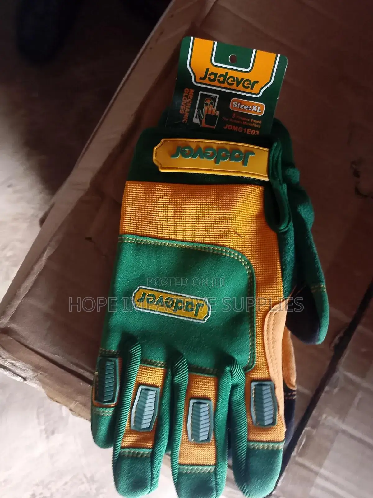 Jadever Quality Impact Gloves(Moq=12pairs).