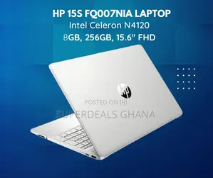 New Laptop HP 15s 8GB Intel SSD 256GB