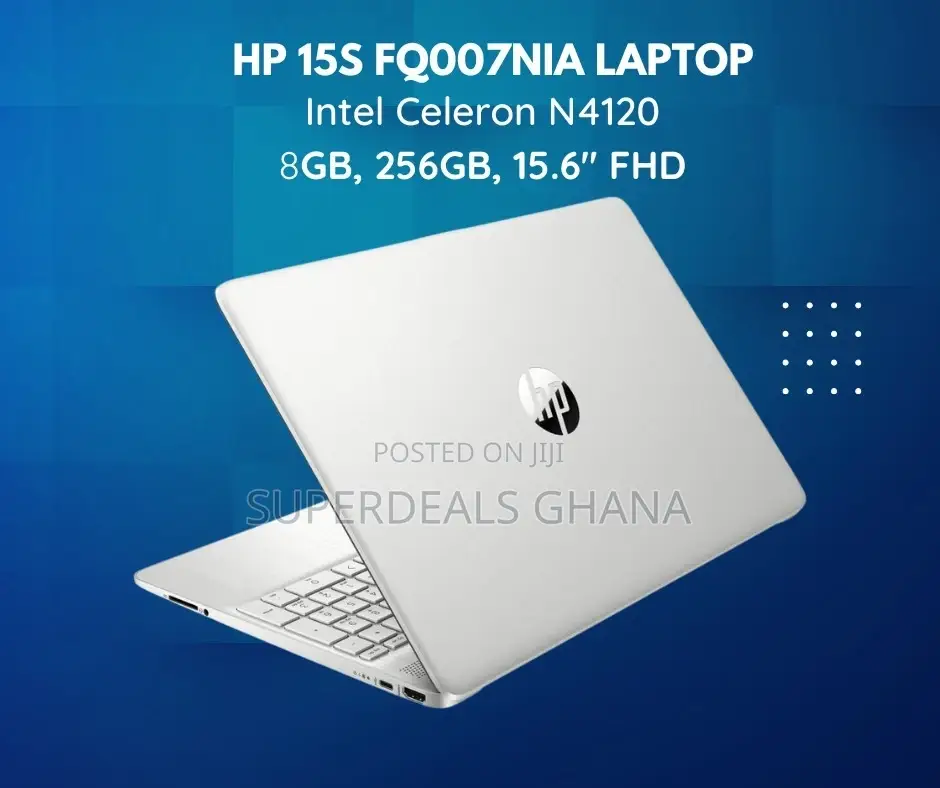New Laptop HP 15s 8GB Intel SSD 256GB