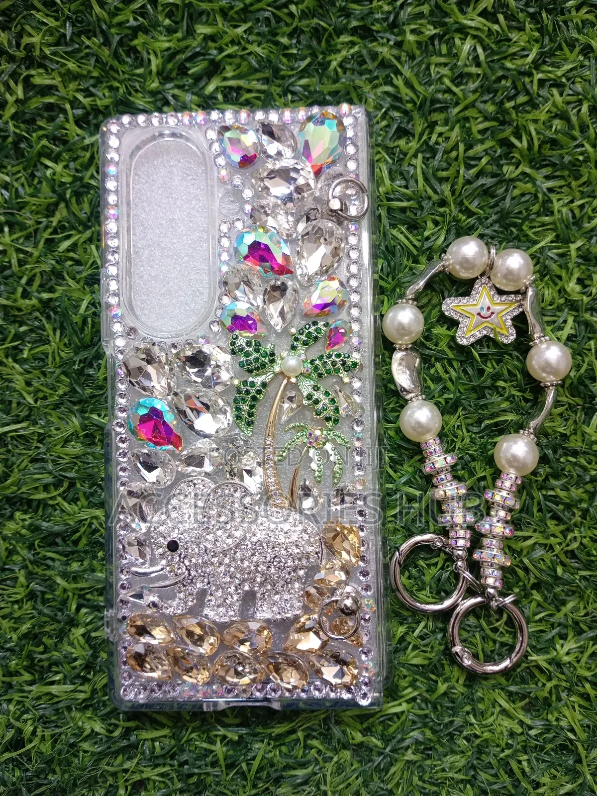 Z Fold 6 and 7 Luxury Glitter Stone Cases