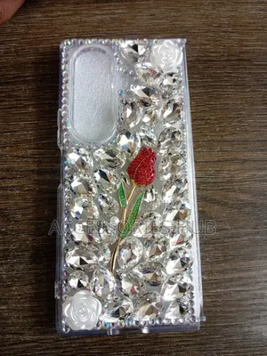 Z Fold 6 and 7 Luxury Glitter Stone Cases