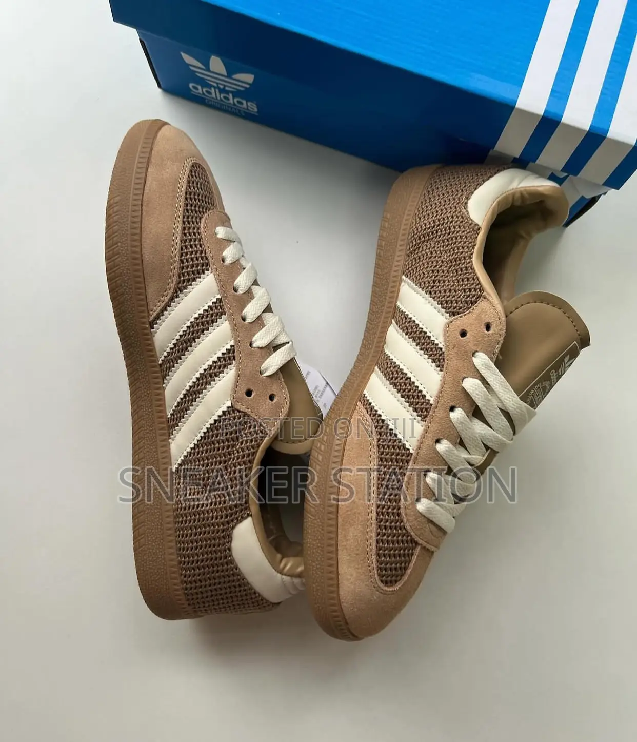 Adidas Samba Unisex Brown/White