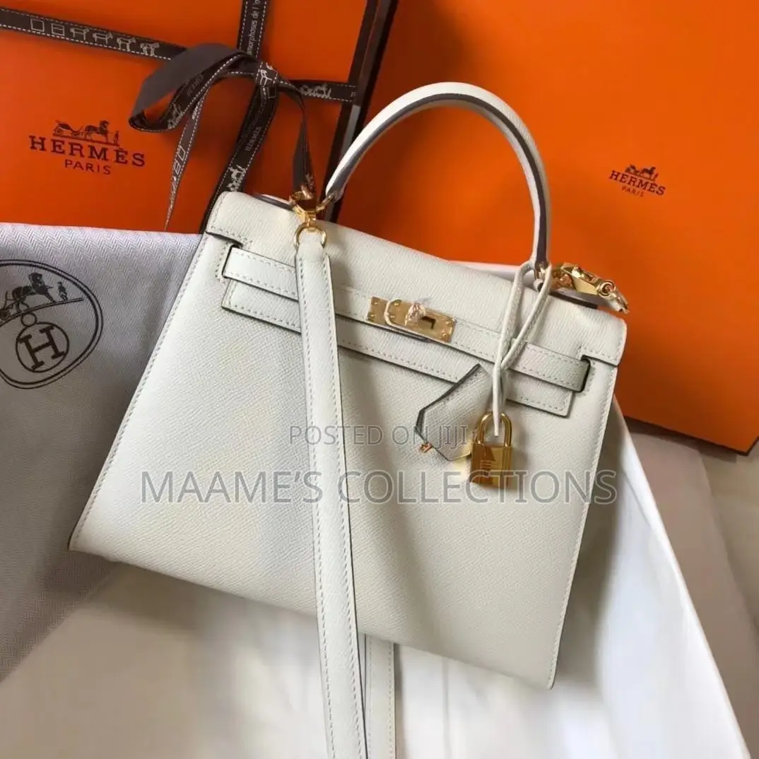 Original Hermes Ladies Handbag (Comes With A Box And A Long Strap )