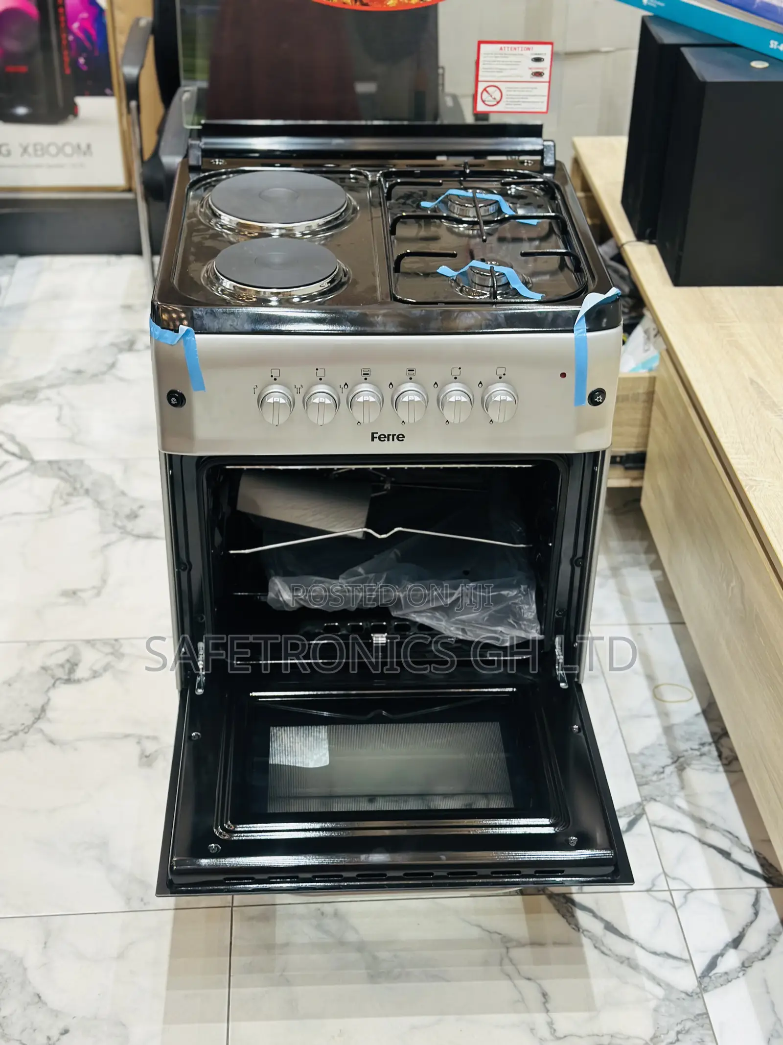Hot  Cake on Ferre 60—60 2-2 Gas Electric Stove Ice. Grill