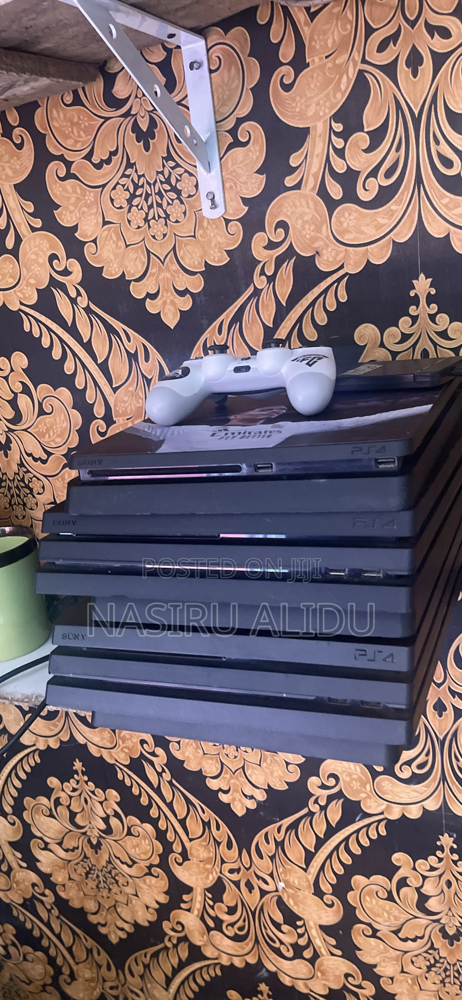 Ps4 Pro With 10 Good Games. From Home Use