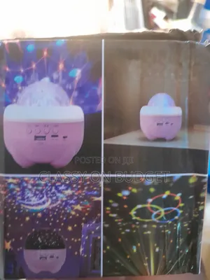 Multipurpose Music Box With Disco Lights