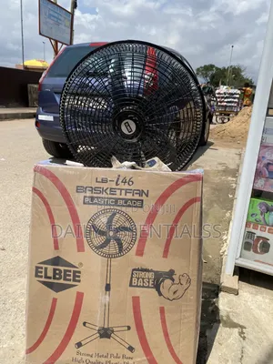 Elbee Standing Fan – Modern Design With Strong Blades