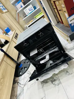 High Quality Sleek Black Gas Oven Kenwood