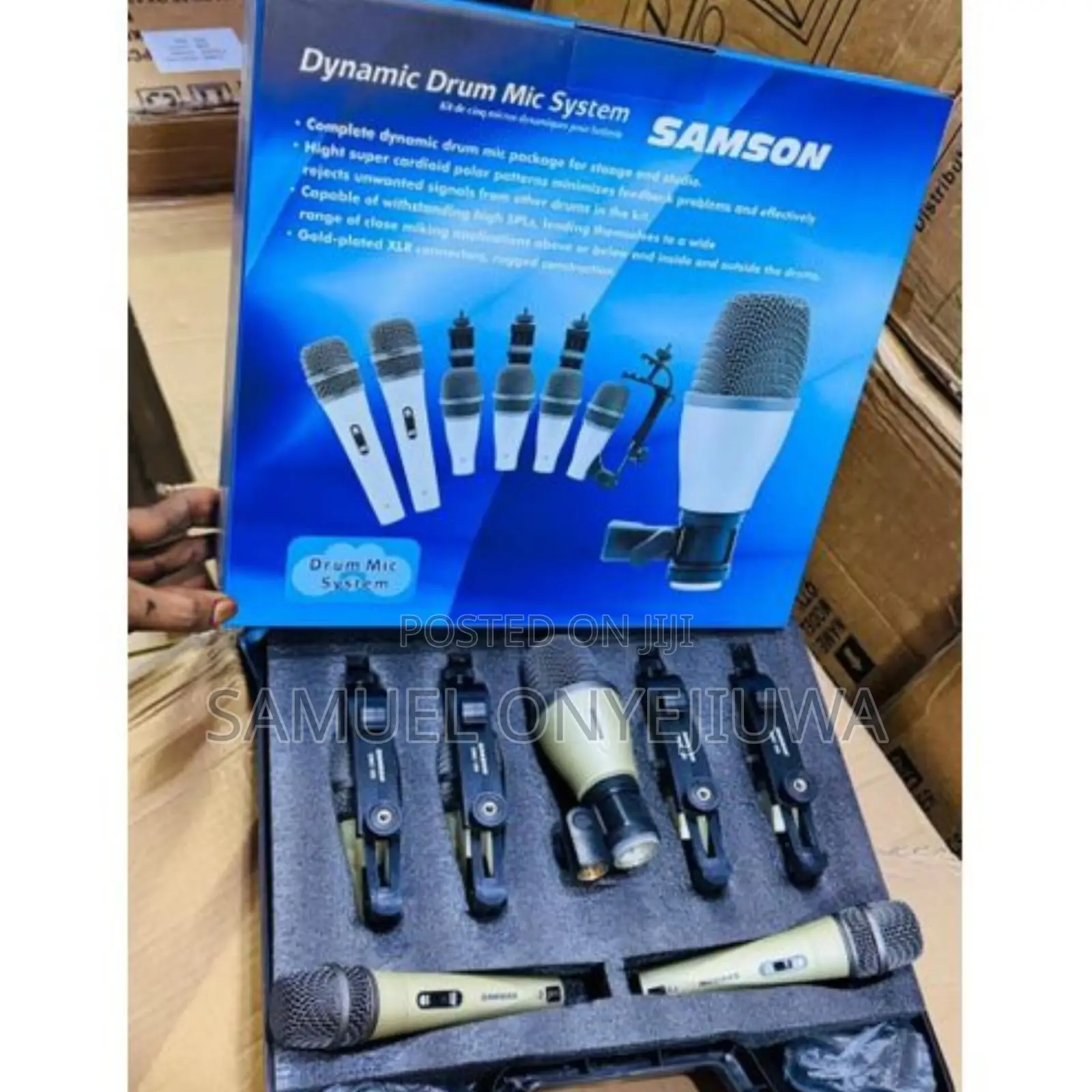 7 Sets Drum Kits Microphone (Drum Microphone)