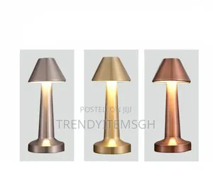 Rechargeable Metal Touch Sensor Beside Led Table Lamp