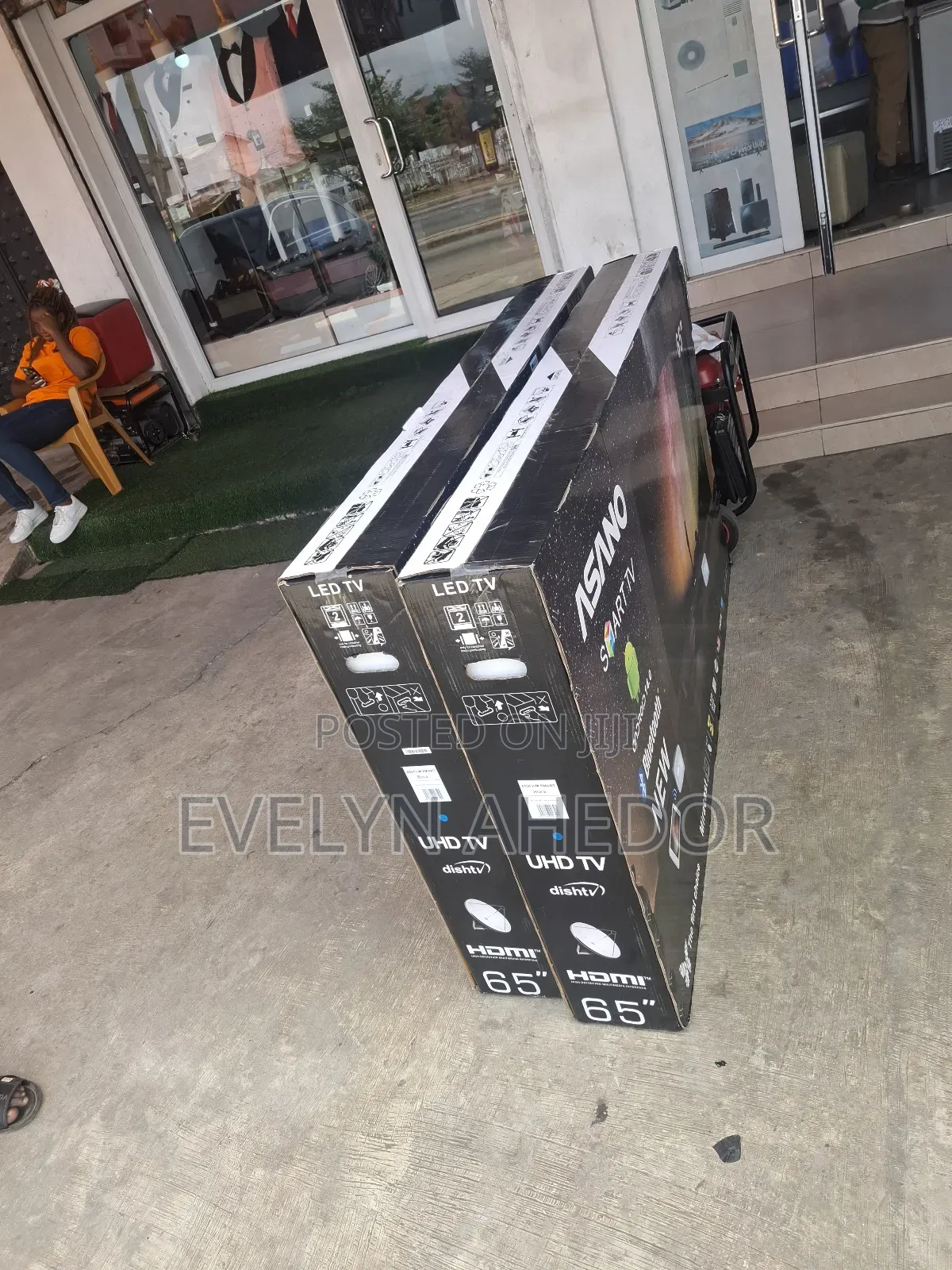 Quality Picture View of Asano 65 Inches Smart Android Tv Uhd Availa