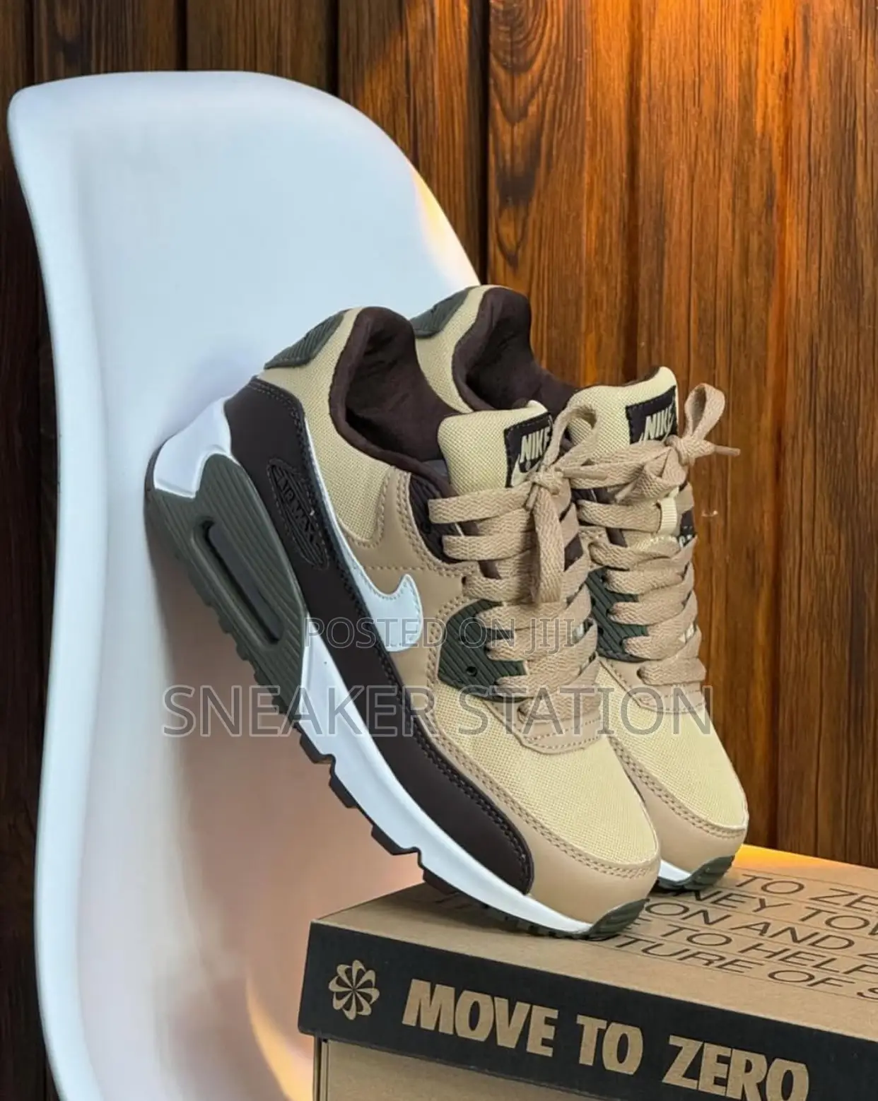 Nike Airmax 90 Brown/White