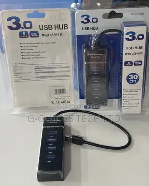4-Port Usb Hub, 4port 3.0 Usb Hub