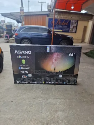 Asano 65 Inches Smart Android Tv Uhd for Sale Bluetooth Available