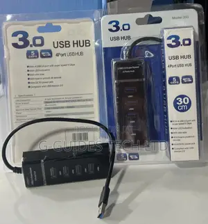 4-Port Usb Hub, 4port 3.0 Usb Hub