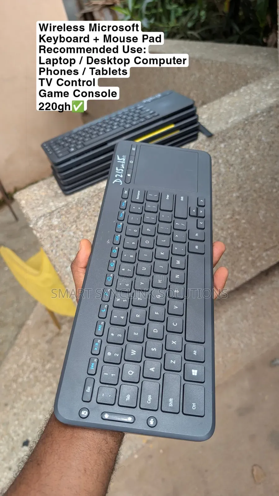 Wireless Microsoft Keyboard + Mouse Pad