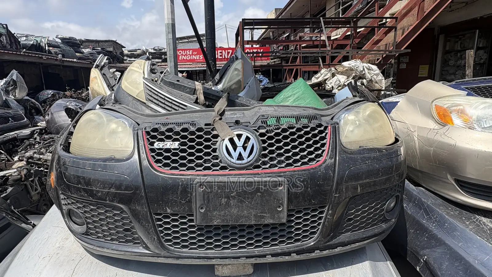 Volkswagen Vw Jetta 5 Gti Front Cut 2007,2008,2009,2010,2011,2012