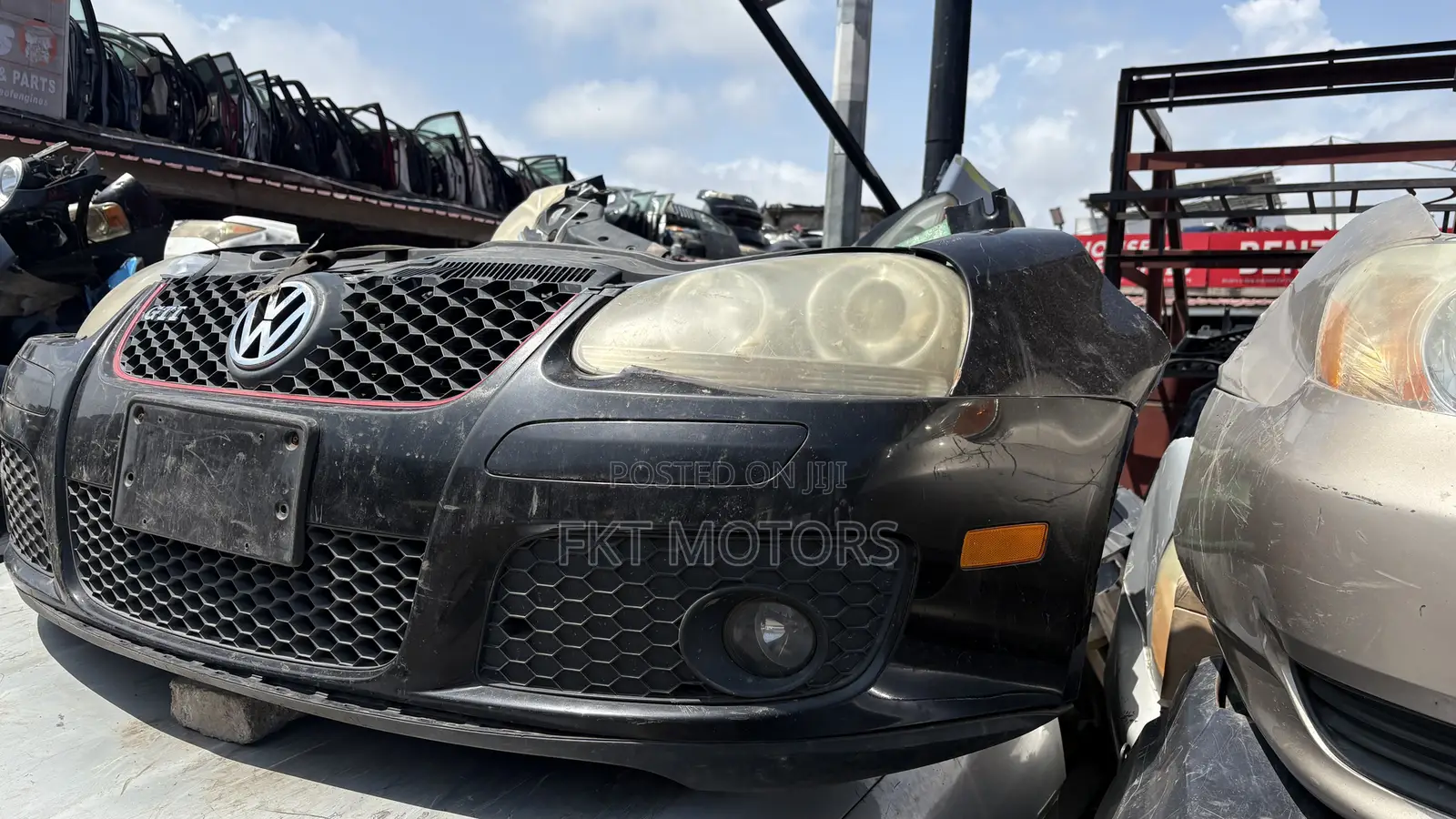 Volkswagen Vw Jetta 5 Gti Front Cut 2007,2008,2009,2010,2011,2012