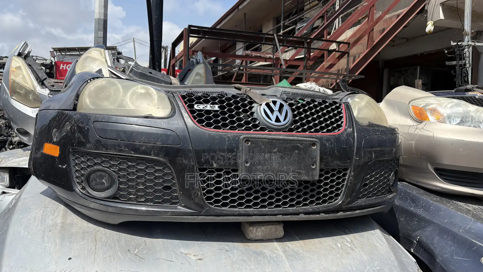 Volkswagen Vw Jetta 5 Gti Front Cut 2007,2008,2009,2010,2011,2012