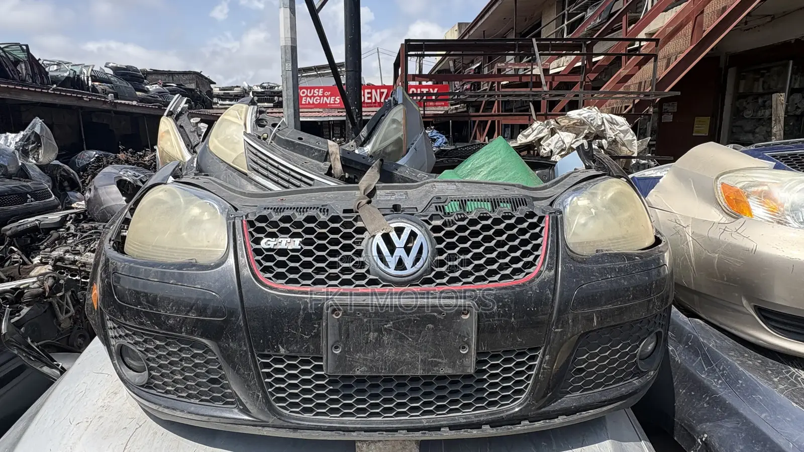 Volkswagen Vw Jetta 5 Gti Front Cut 2007,2008,2009,2010,2011,2012