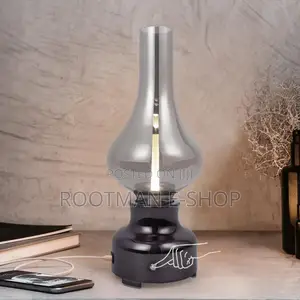 Lucide Jason Led Rechargeable Glass Touch Table Lamp