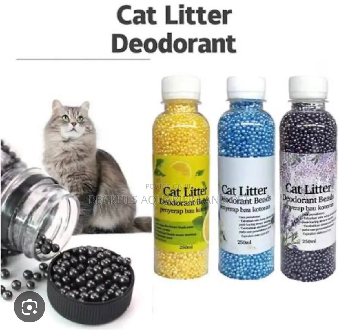 Deodorant for Catliter