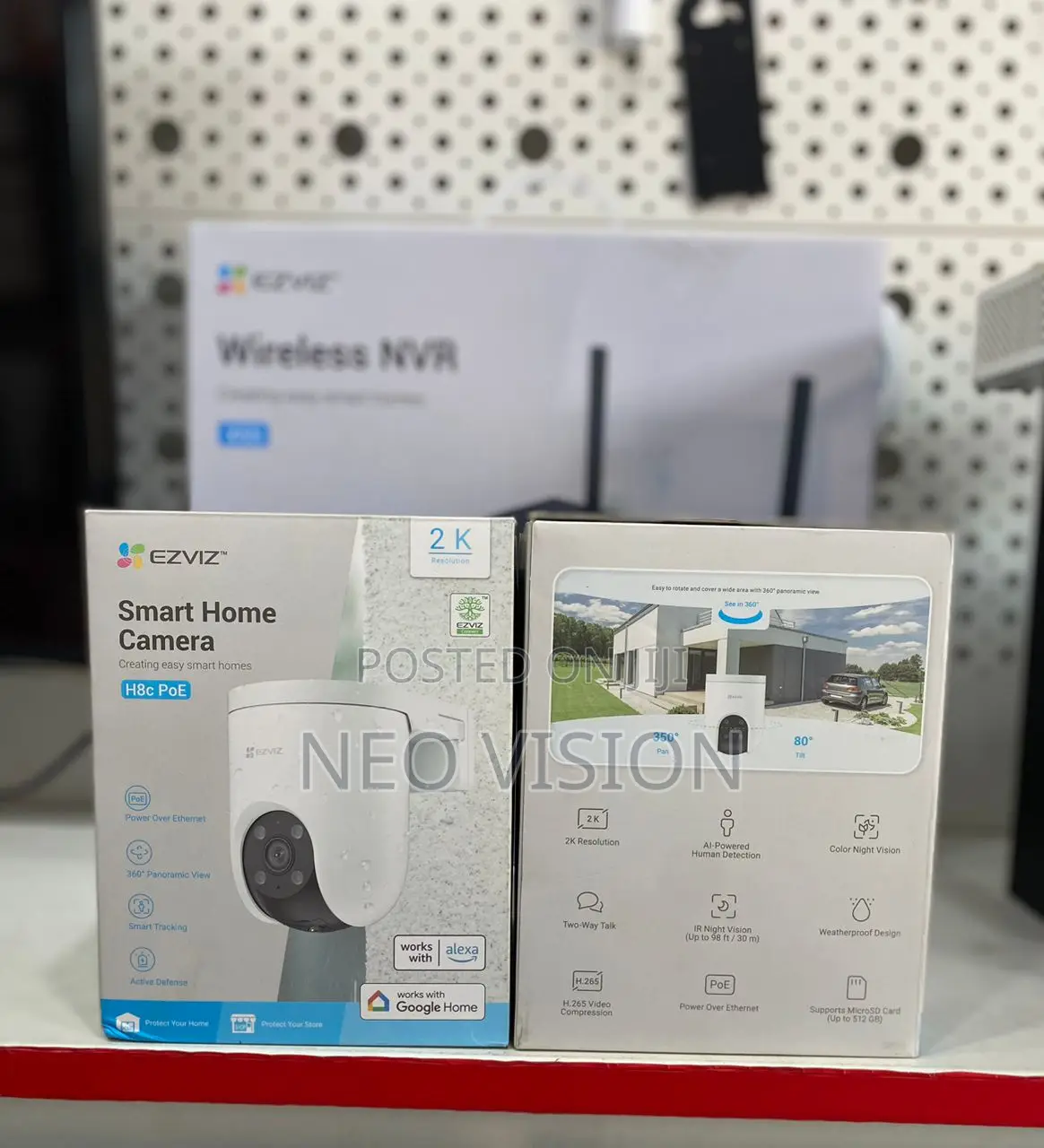 Ezviz Smart Home Camera H8c Poe
