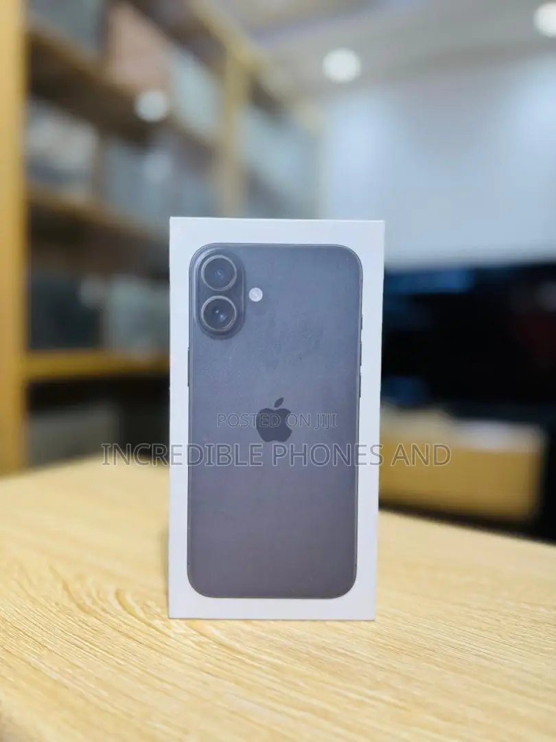 New Apple iPhone 16 128 GB Black