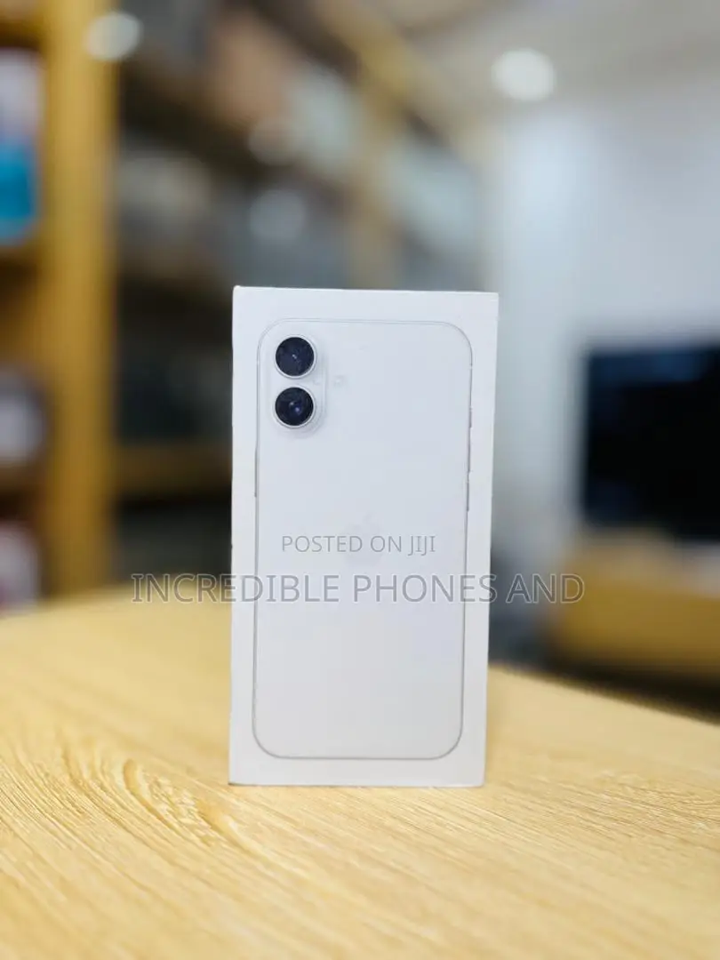 New Apple iPhone 16 Plus 128 GB White