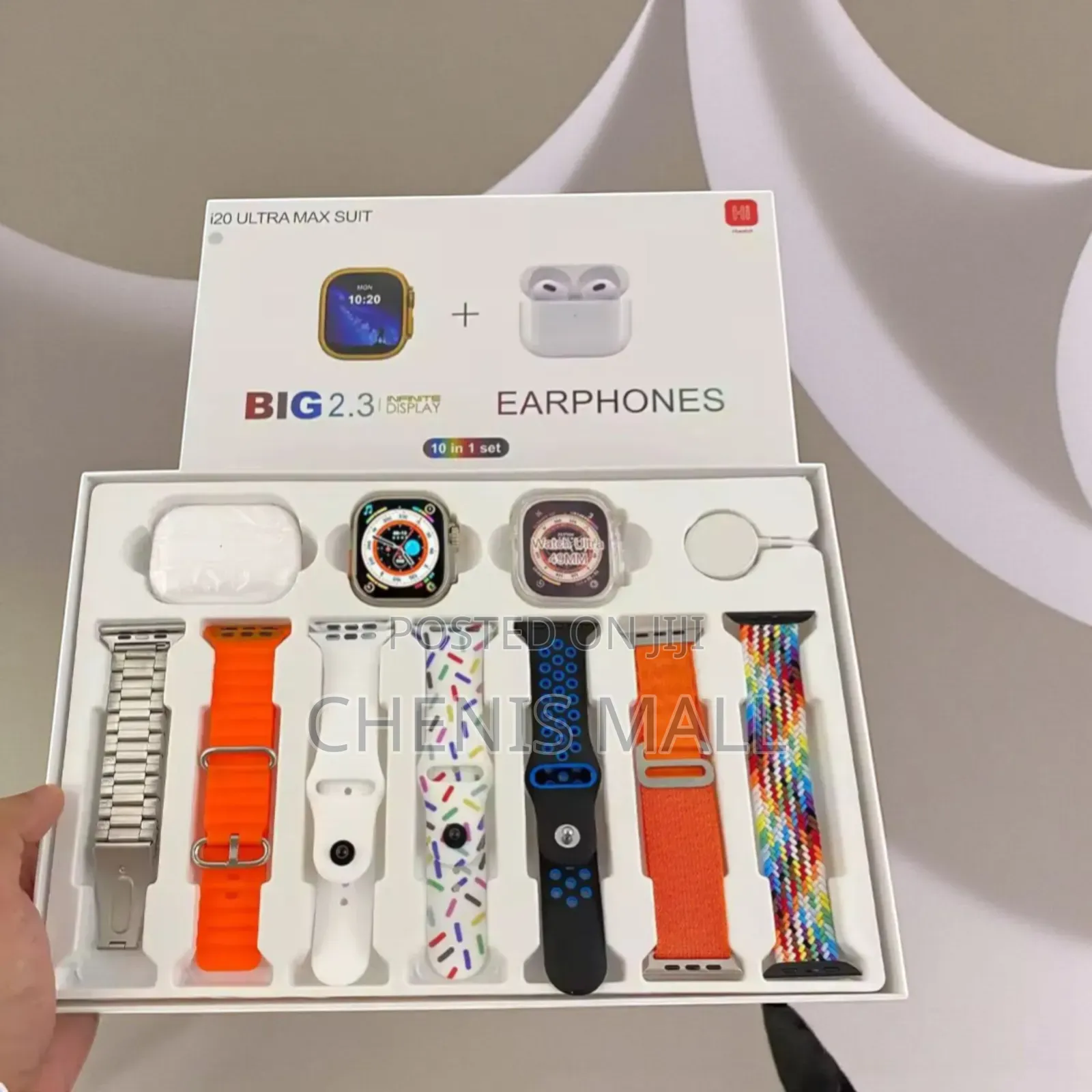I20 Ultra Max Suit Smartwatch 10 in 1 (443557)