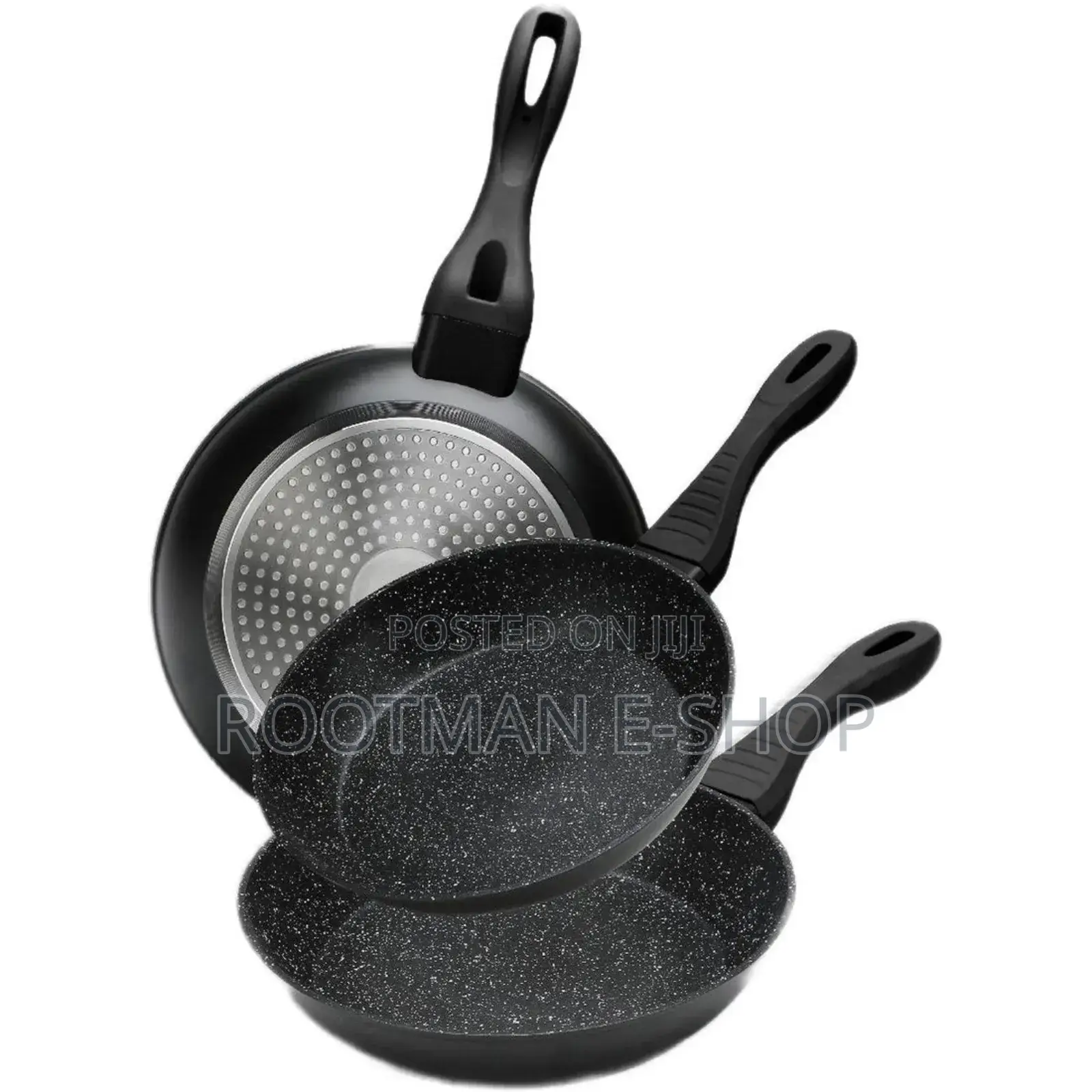 Cheffinger Frying Pan Set - 3-Piece - Frying Pan - Induction