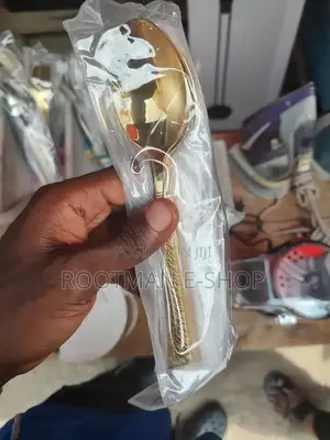Premium Golden Stainless Steel Spoons Set (6pcs)