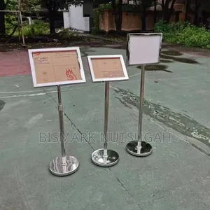Showcase Menu/Sign Holder