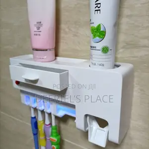 Toothbrush/Toothpaste Dispenser