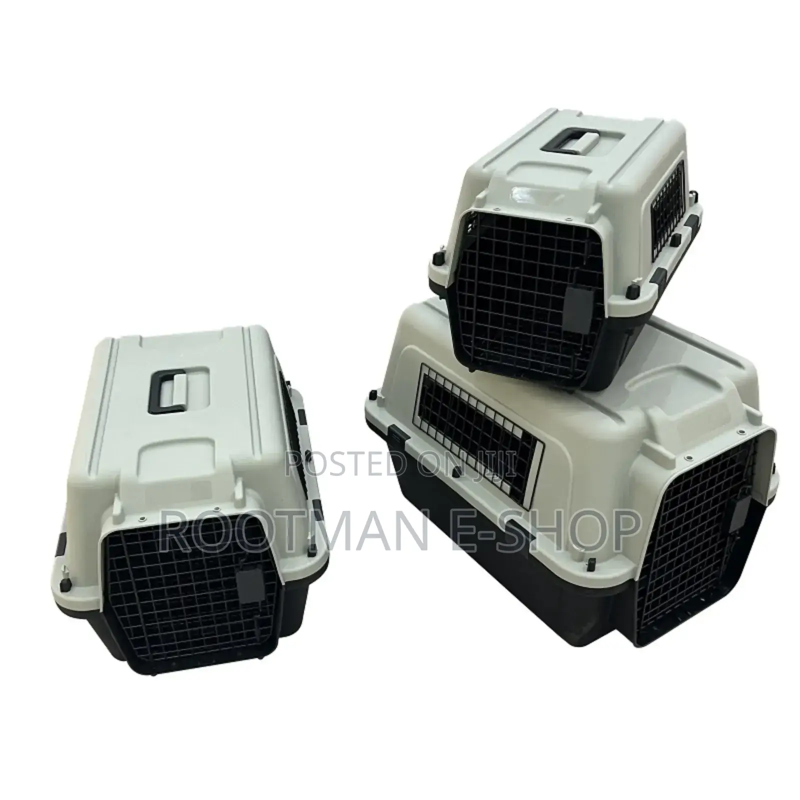 Hard-Sided Transporter Dog Carrier Cage, for Medium Large Dogs
