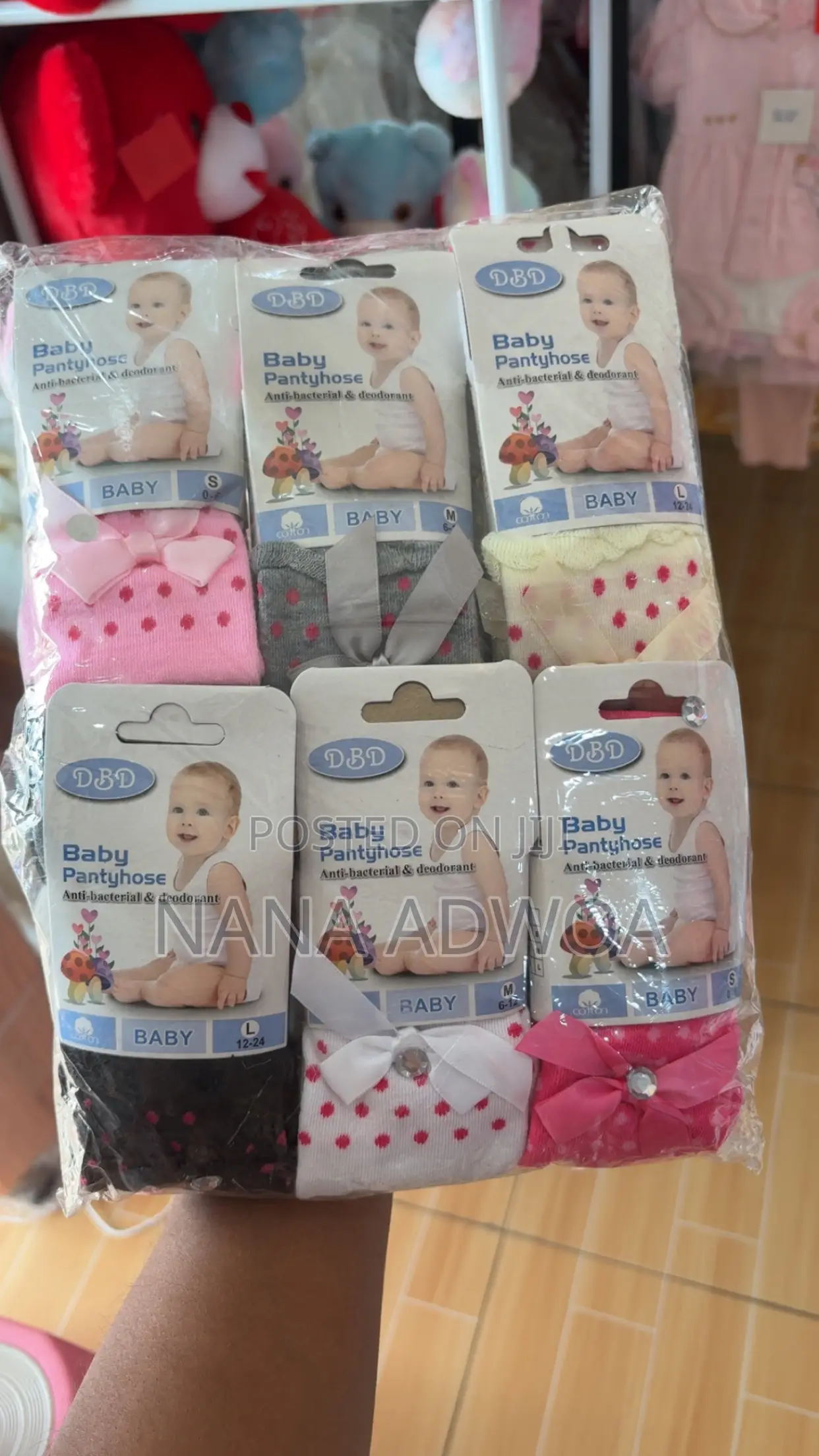 Baby Girl Stockings