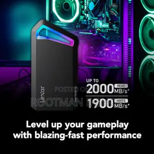 Lexar External Portable SSD 1tb Usb 3.2 Up to 2000mb/S