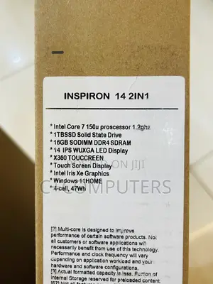 New Laptop Dell Inspiron 14 16GB Intel Core I7 SSD 1T