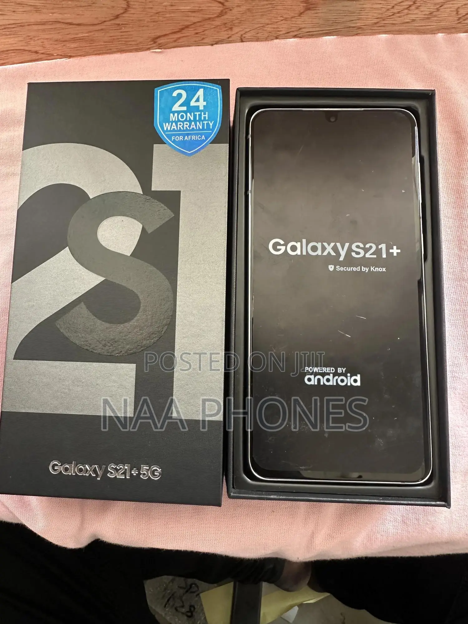 New Samsung Galaxy S21+ 5G 128 GB Silver