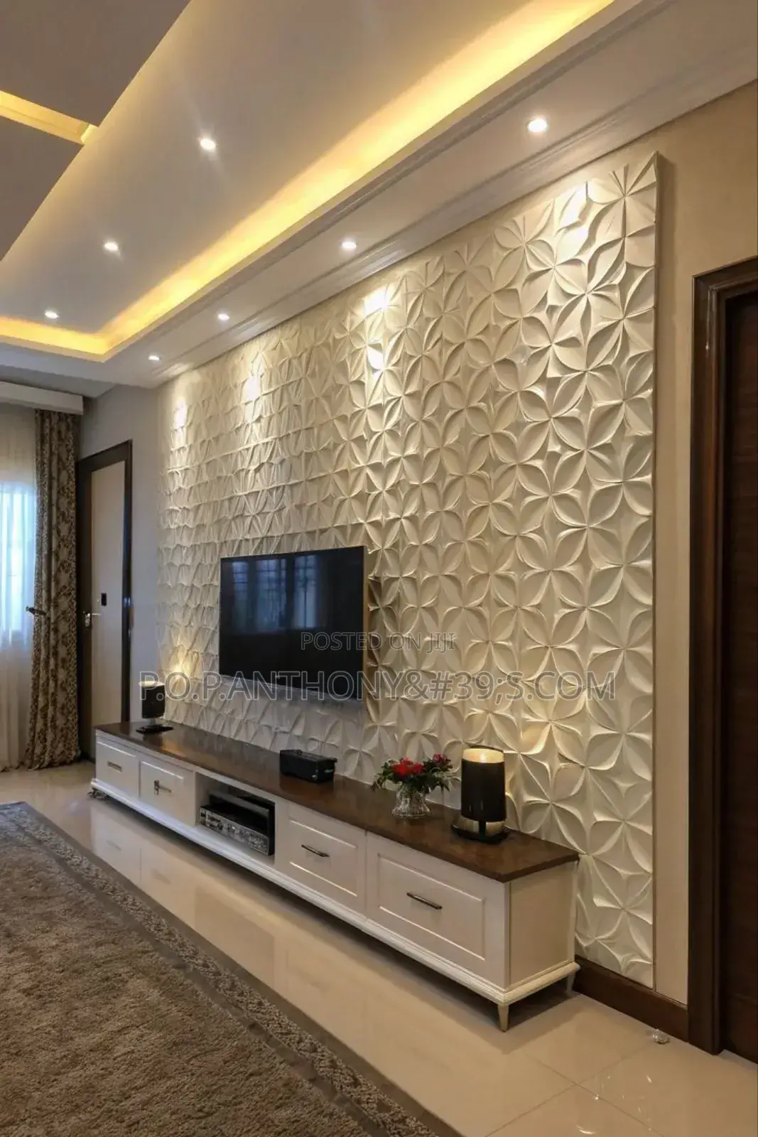 P.O.P Ceiling Design, Tv Stand, Hall Design, Cooping