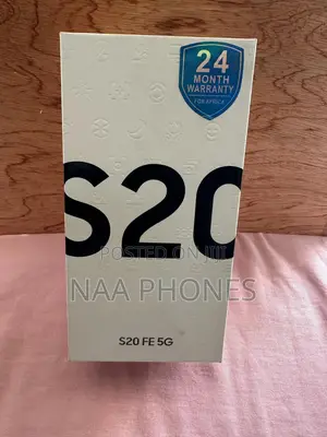 New Samsung Galaxy S20 FE 128 GB Black