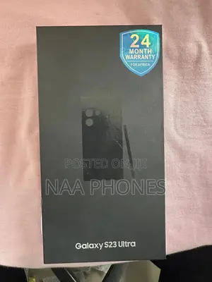 New Samsung Galaxy S23 Ultra 256 GB Black