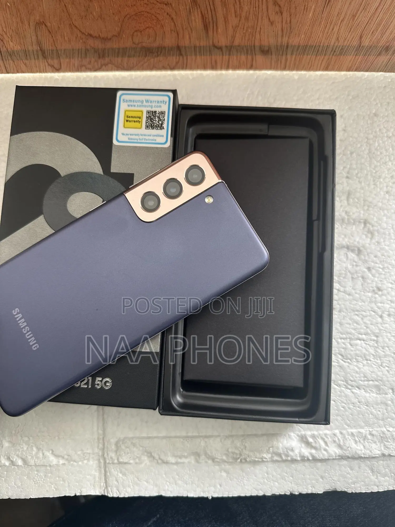 New Samsung Galaxy S21 5G 128 GB Purple