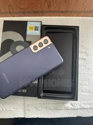 New Samsung Galaxy S21 5G 128 GB Purple
