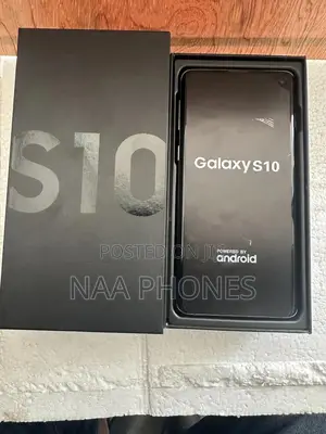 New Samsung Galaxy S10 128 GB Black