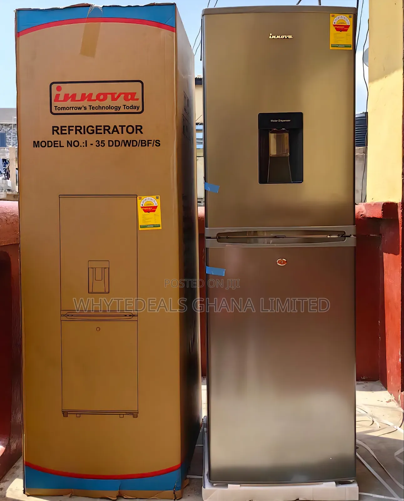 Promo| Innova 250_lts Refrigerator| 4-drawers Bottom Freezer|Warranty