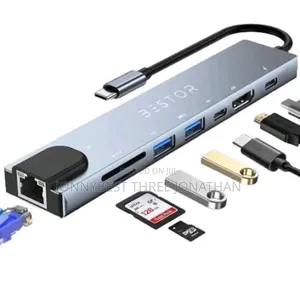 Type C 8in1 Converter
