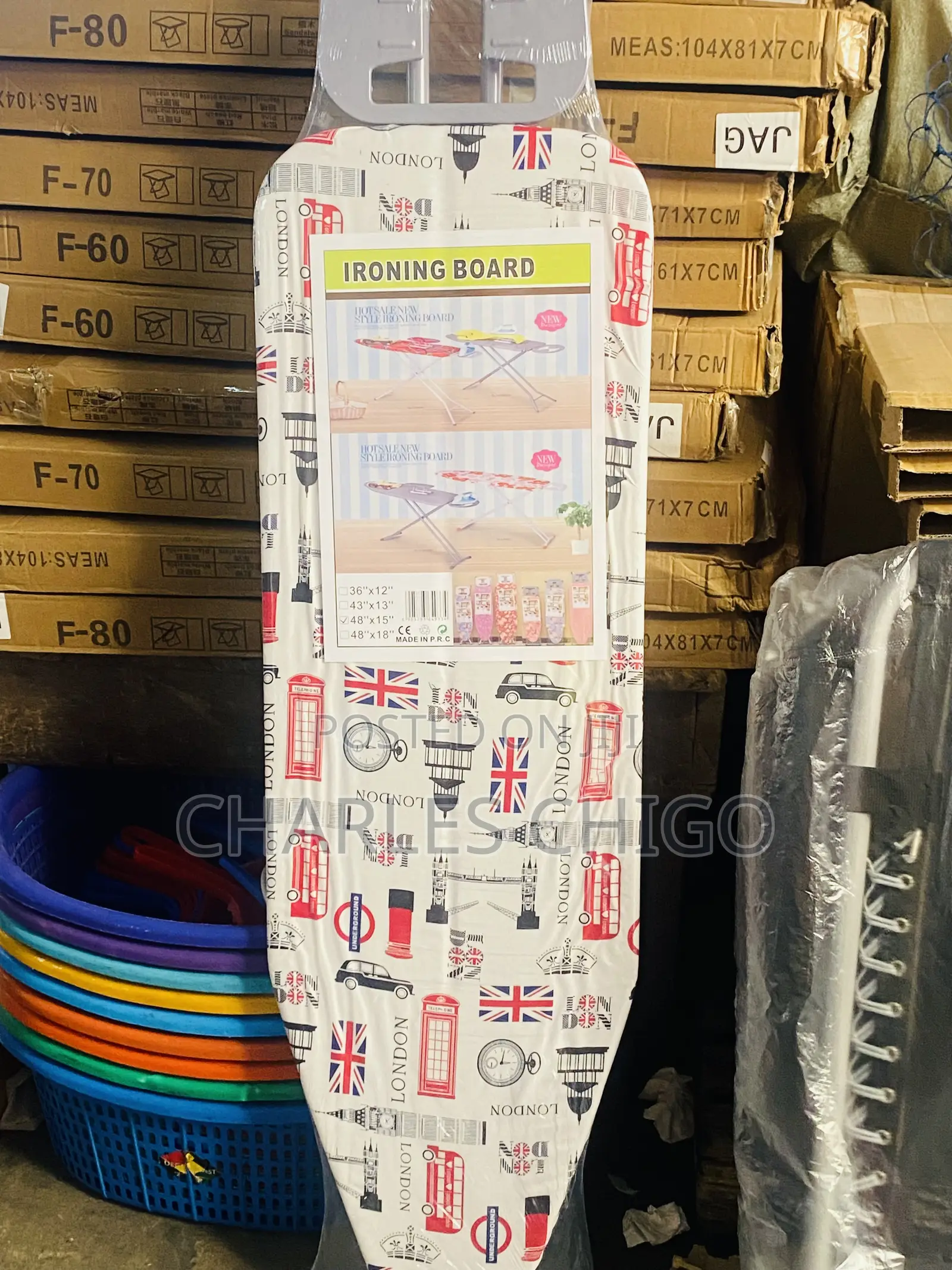 Foreign Ironing Board