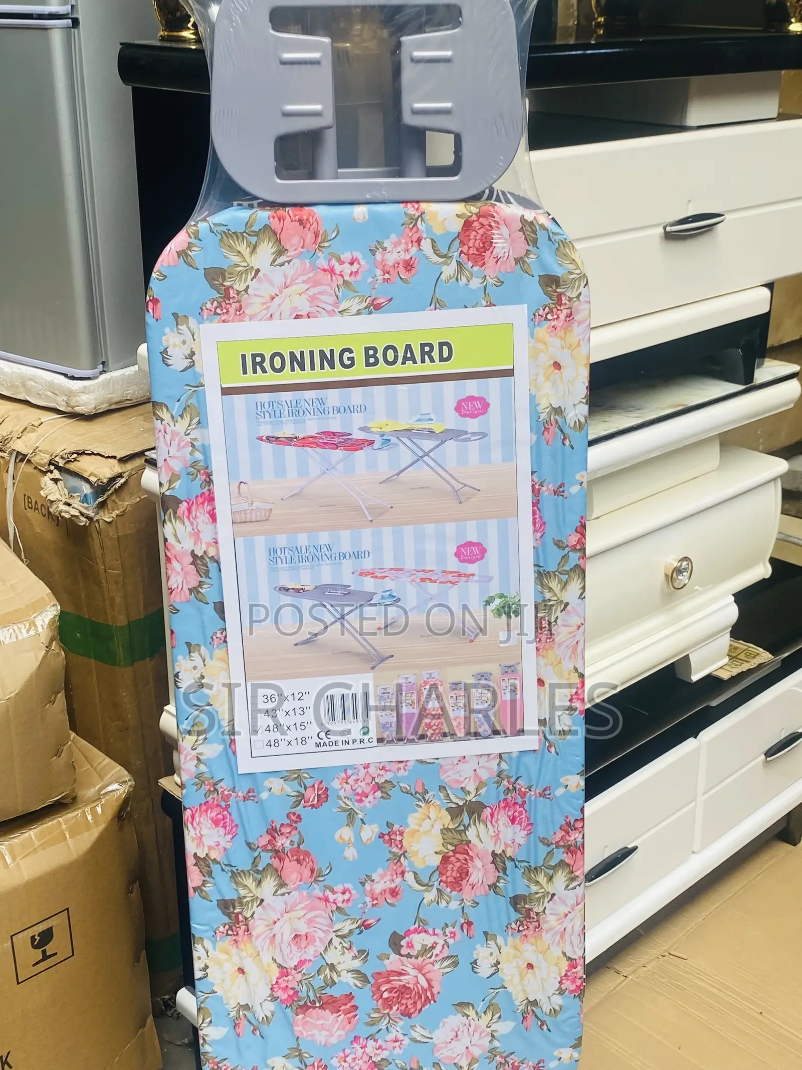 Foreign Ironing Board